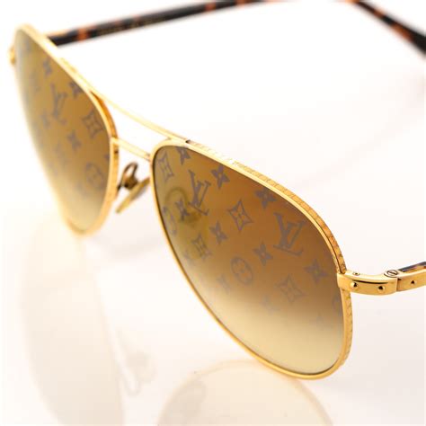 louis vuitton sunglasses gold|louis vuitton sunglasses men's.